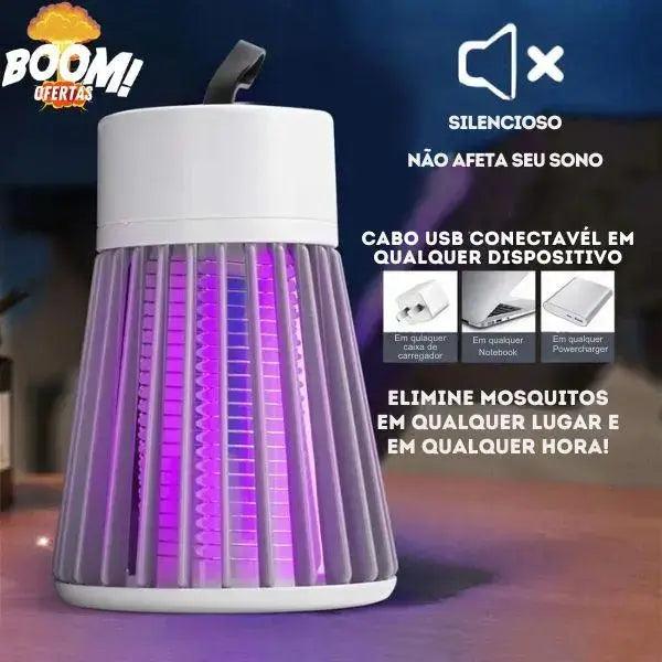 Lâmpada Mata Mosquitos Ultravioleta - Kiil It Moob™