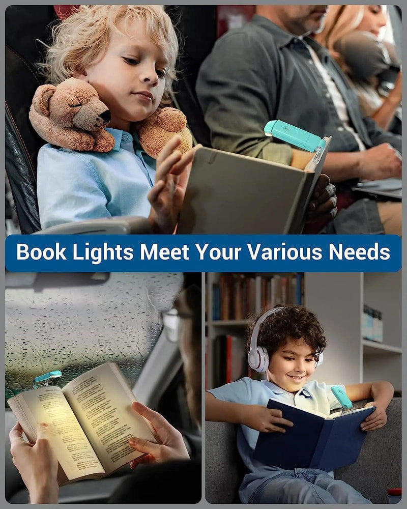 Lâmpada de Leitura Recarregável de Led - Moob Reading LampPro™ - Boom Ofertas