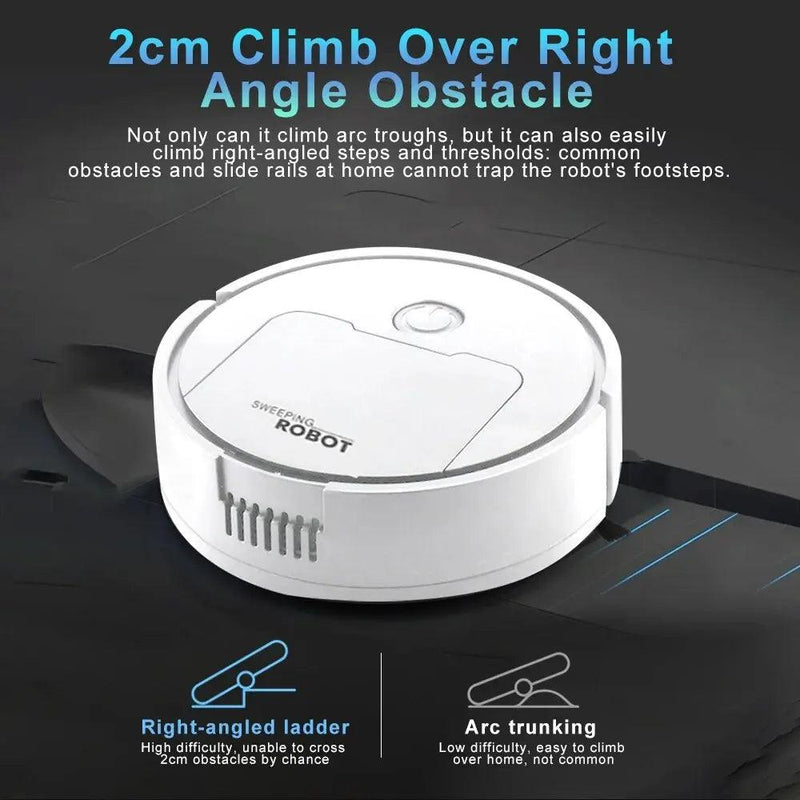 Robô Aspirador e Varredor Inteligente - Moob Robot CleanerPro™ - Boom Ofertas